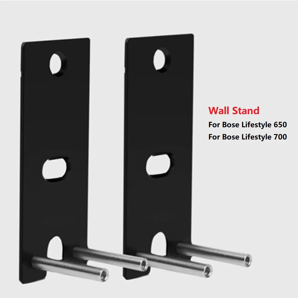 Ultra Thin Metal Surround Speaker Wall Bracket Pair for Bose Compact Home Audio Systems