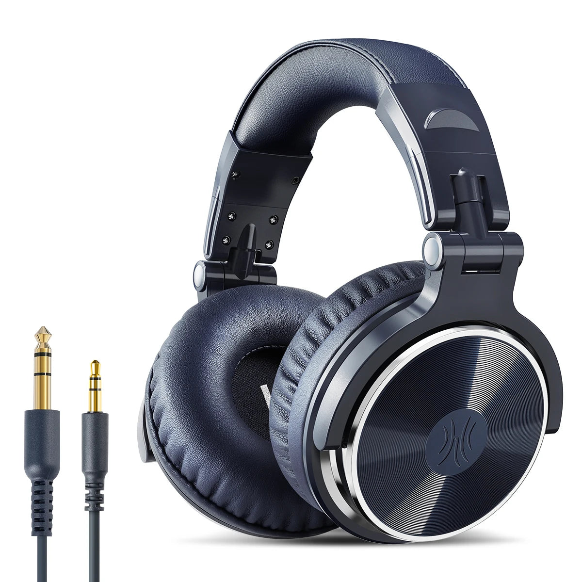 Professional Wired Studio Headphones with 50mm HiFi Drivers for Mixing Monitoring and Recording Gear