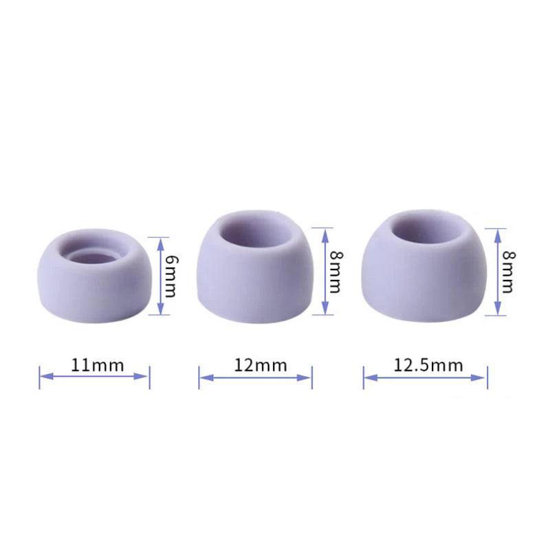 Soft Silicone Ear Tips and Protective Covers for Galaxy Buds Pro and Wireless Earphones