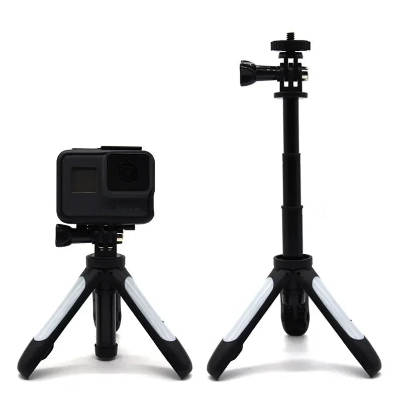 Portable Retractable Handheld Tripod Stand for Sports and Outdoor Photography Cameras and GoPro