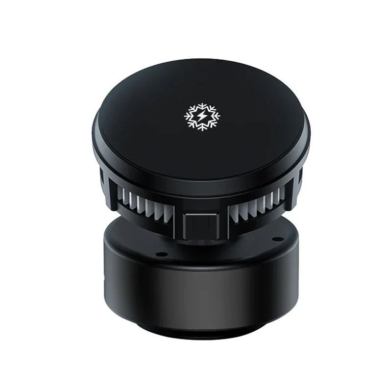 Magnetic Car Dashboard Mount Wireless Charger with 360 Degree Cooling for Magsafe Phones