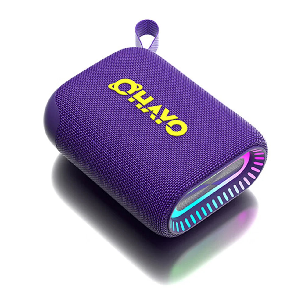 Portable Mini Bluetooth Speaker with Deep Bass, IP67 Waterproof Design and 24 Hour Playtime