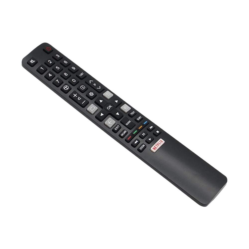 Smart TV Infrared Remote Control Replacement for TCL 4K UHD LED Television Black
