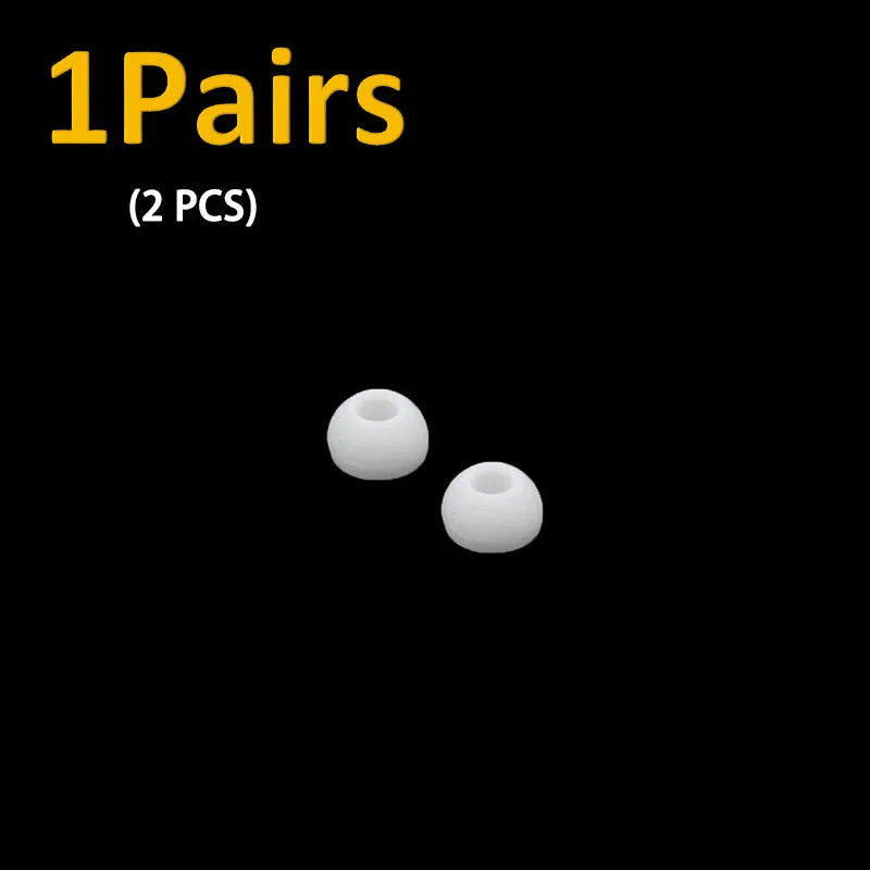 Soft Silicone In-Ear Earbud Tips Replacement Set for Wired and Wireless Earphones