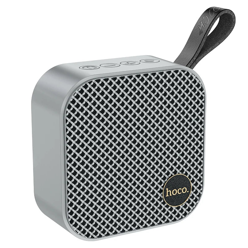 Portable Bluetooth 5.2 Mini Stereo Speaker with Deep Bass and TF Card Compatibility