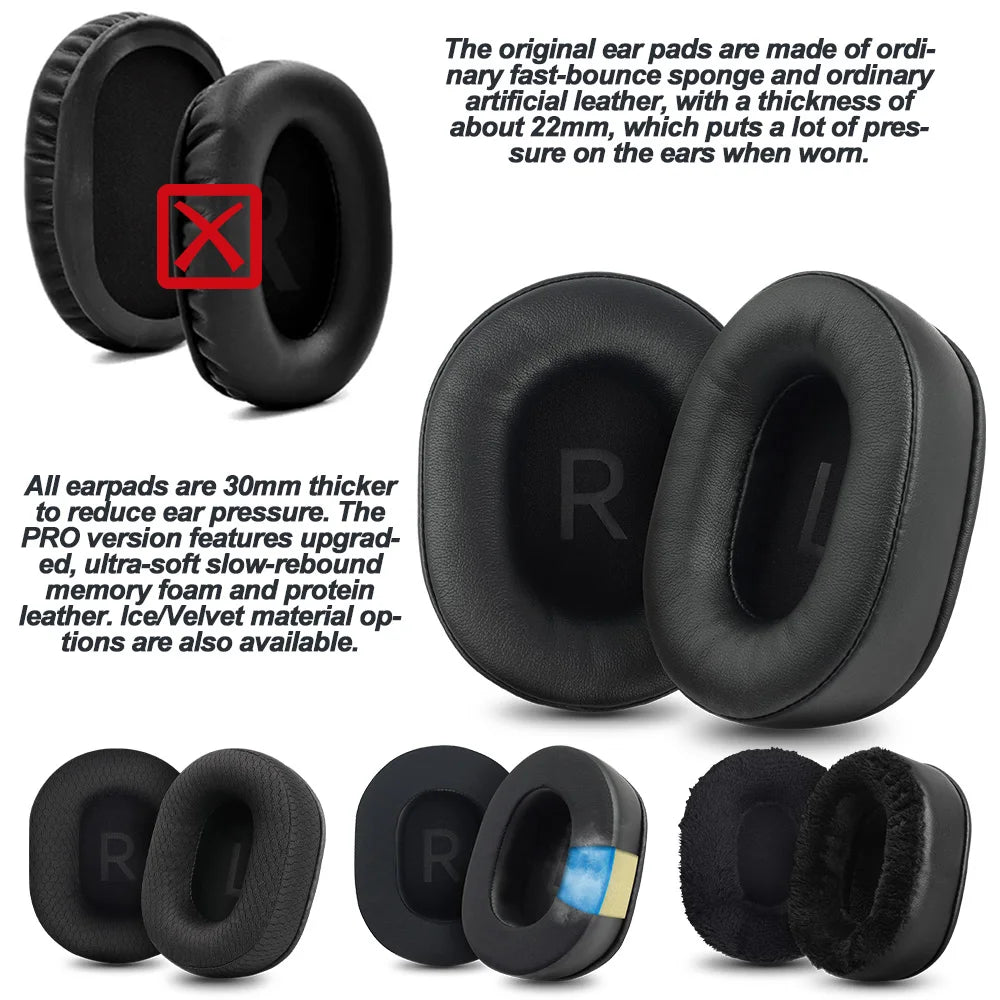 Premium Replacement Ear Pads for Sony WH-CH700N, CH710N, CH720N, MDR-ZX770BN, MDR-ZX780DC Headphones