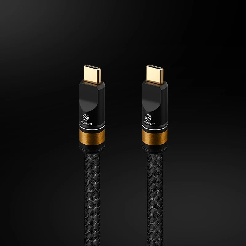 Premium OCC Single Crystal Copper HiFi USB Audio Cable for DAC and Computer Audio