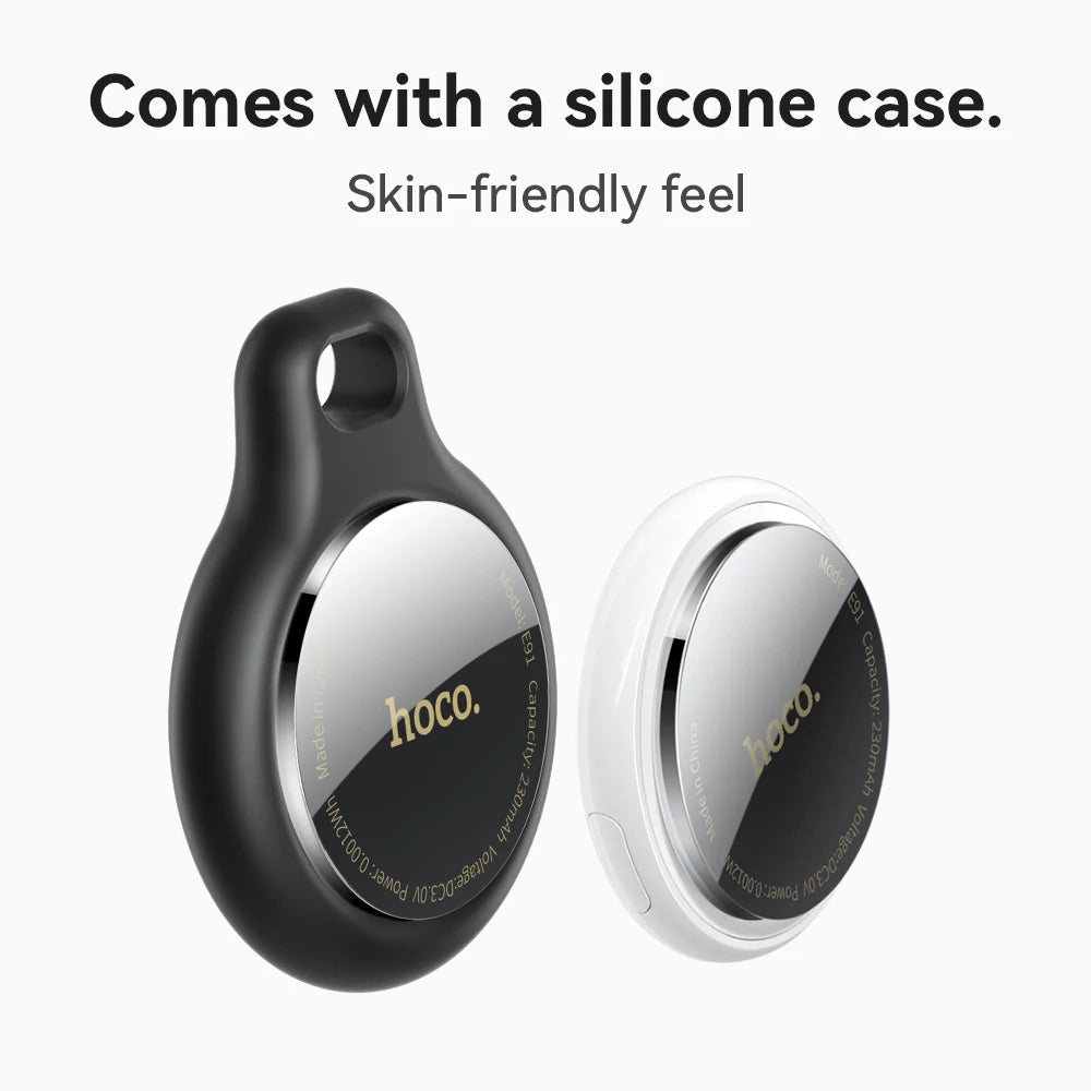 Smart Bluetooth Tracker for Keys and Phone with Apple Find My Support Waterproof Multi-Pack Option