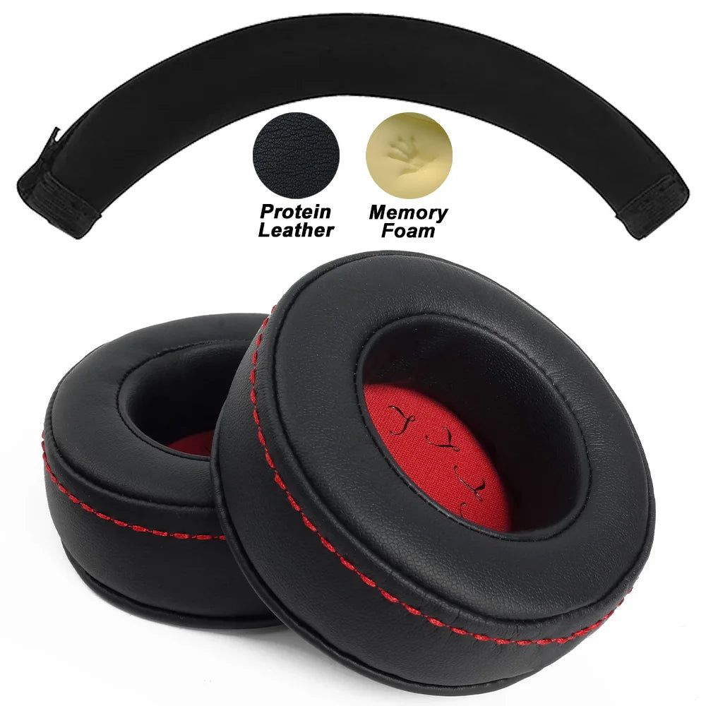 Memory Foam Leather Earpads for OneOdio Headphones Compatible with Multiple Models