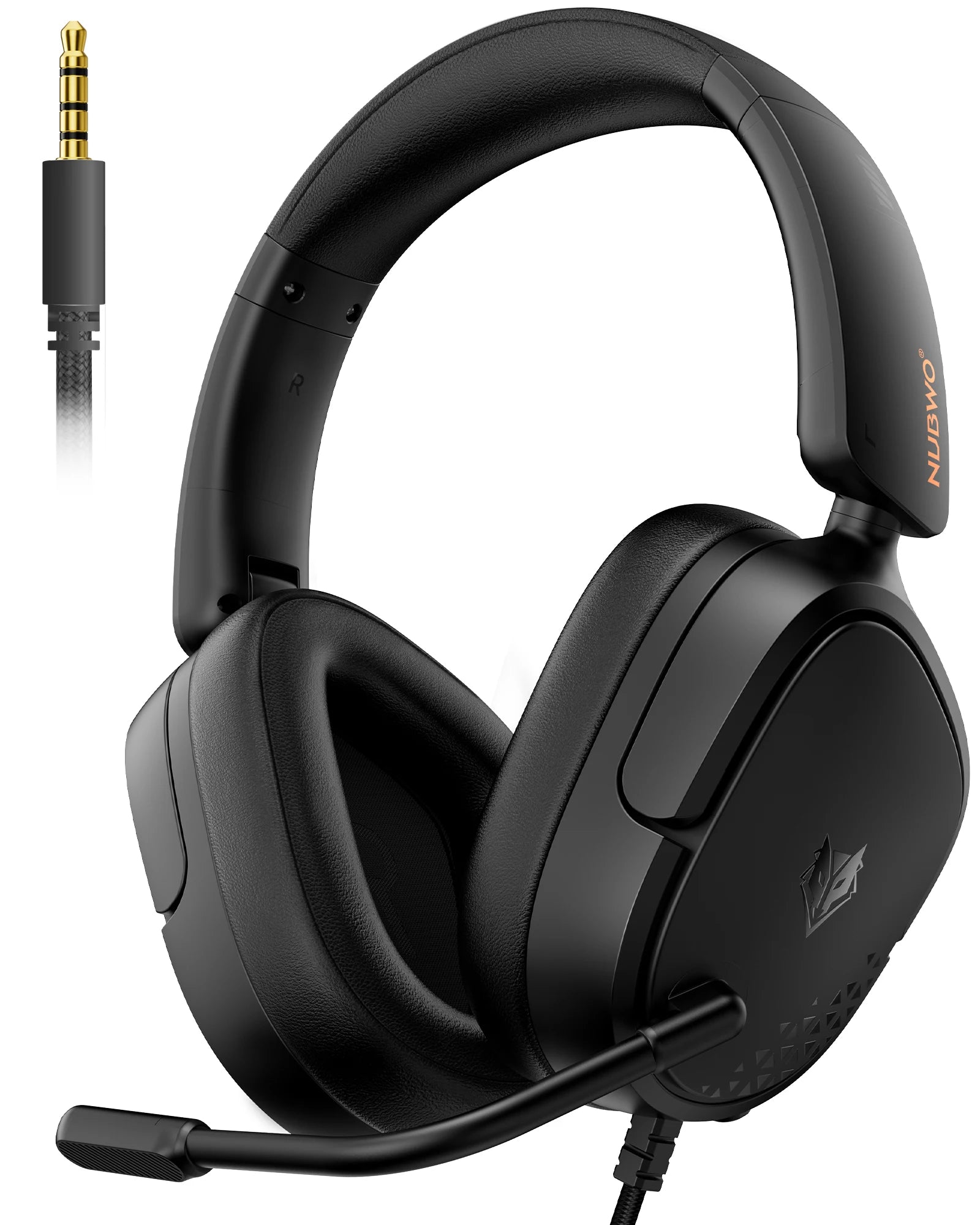 Lightweight Gaming Headset with Clear Mic and 3.5mm Audio Jack for Console and PC