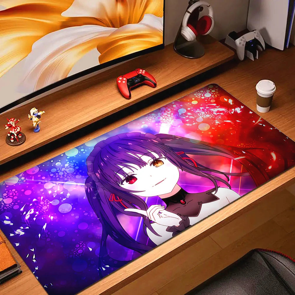 Large Non-slip Gaming Mouse Mat for Desk Ultra Smooth Rubber Office Computer Mousepad