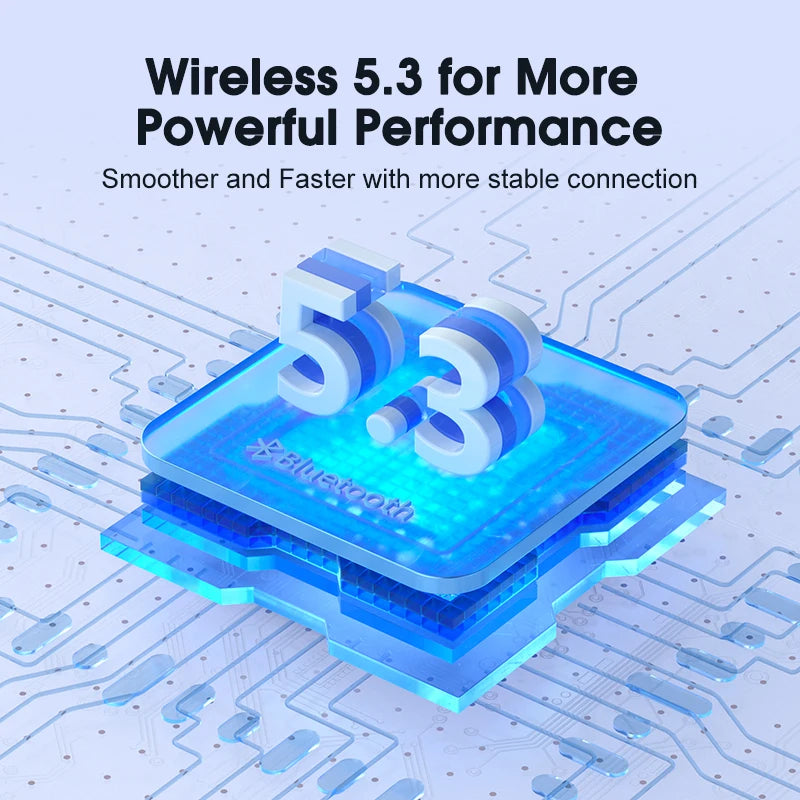 True Wireless In-Ear Earbuds with Active Noise Cancellation Bluetooth 5.3 30H Battery Waterproof IPX5
