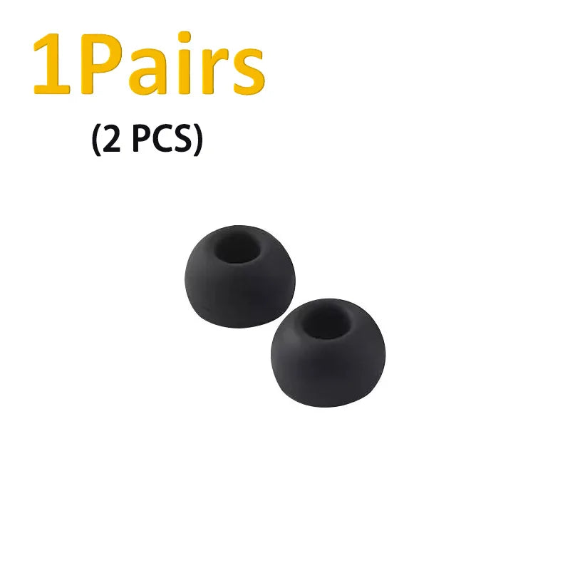 Soft Silicone In-Ear Earbud Tips Replacement Set for Wired and Wireless Earphones