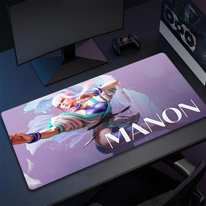XXL Gaming Mouse Pad Large Desk Mat with Anti-Slip Rubber Base for PC and Keyboard Setup