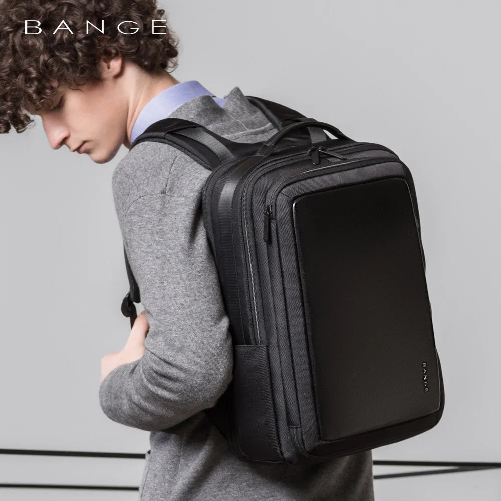 Water Resistant 15 Inch Laptop Backpack with USB Port and Anti Theft Design for Travel Commuting