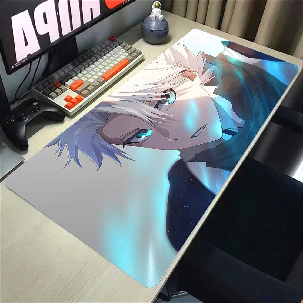 Large Extended Gaming Mouse Pad with Anti-Slip Rubber Base and Stitched Edges for Desk Setup