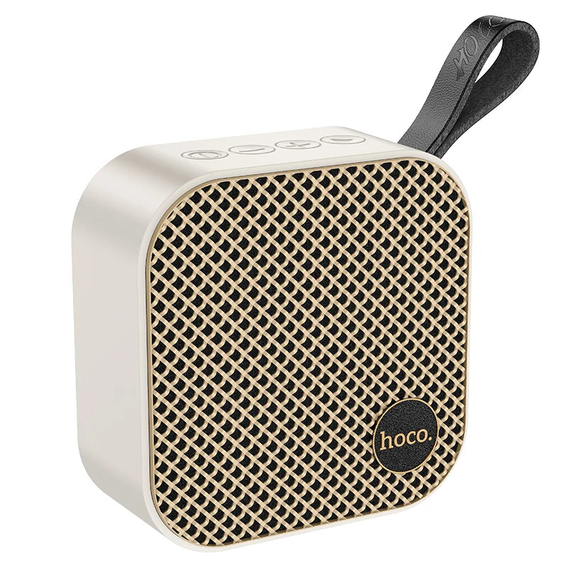 Portable Bluetooth 5.2 Mini Stereo Speaker with Deep Bass and TF Card Compatibility