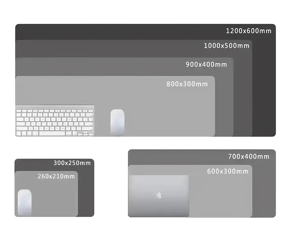 Extra Large Anti-Slip Gaming Mouse Pad Desk Mat for PC Keyboard Laptop Office and Home Use