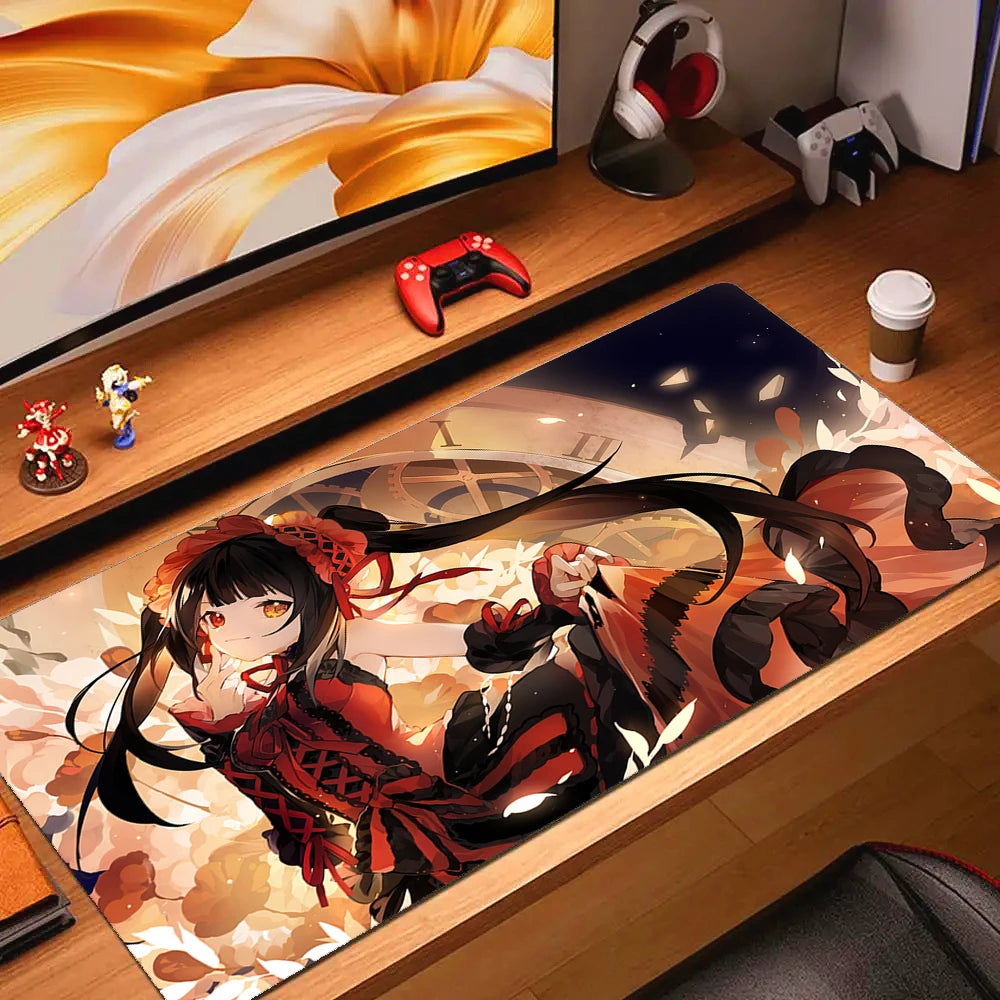 Large Non-slip Gaming Mouse Mat for Desk Ultra Smooth Rubber Office Computer Mousepad