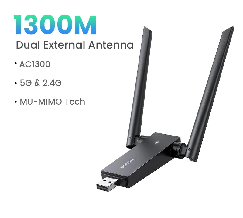 USB WiFi Adapter AX1800 AX900 Dual Band 5GHz 2.4GHz Wireless Dongle for Desktop Laptop