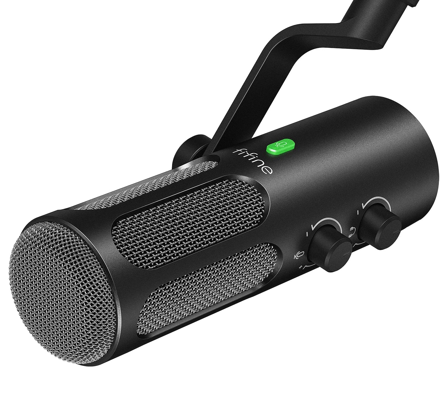 Heavy Duty USB and XLR Dynamic Microphone for Podcasting Studio Recording with Noise Reduction