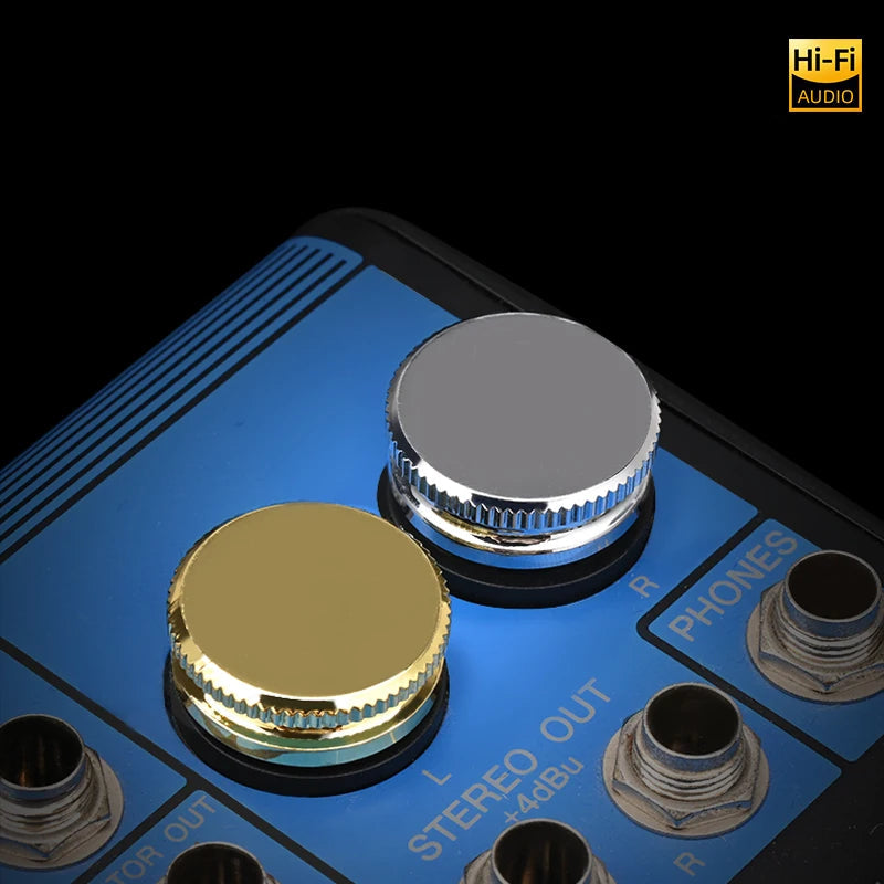 High Performance Pure Copper Gold and Rhodium Plated XLR Balancing and Shielding Caps Set