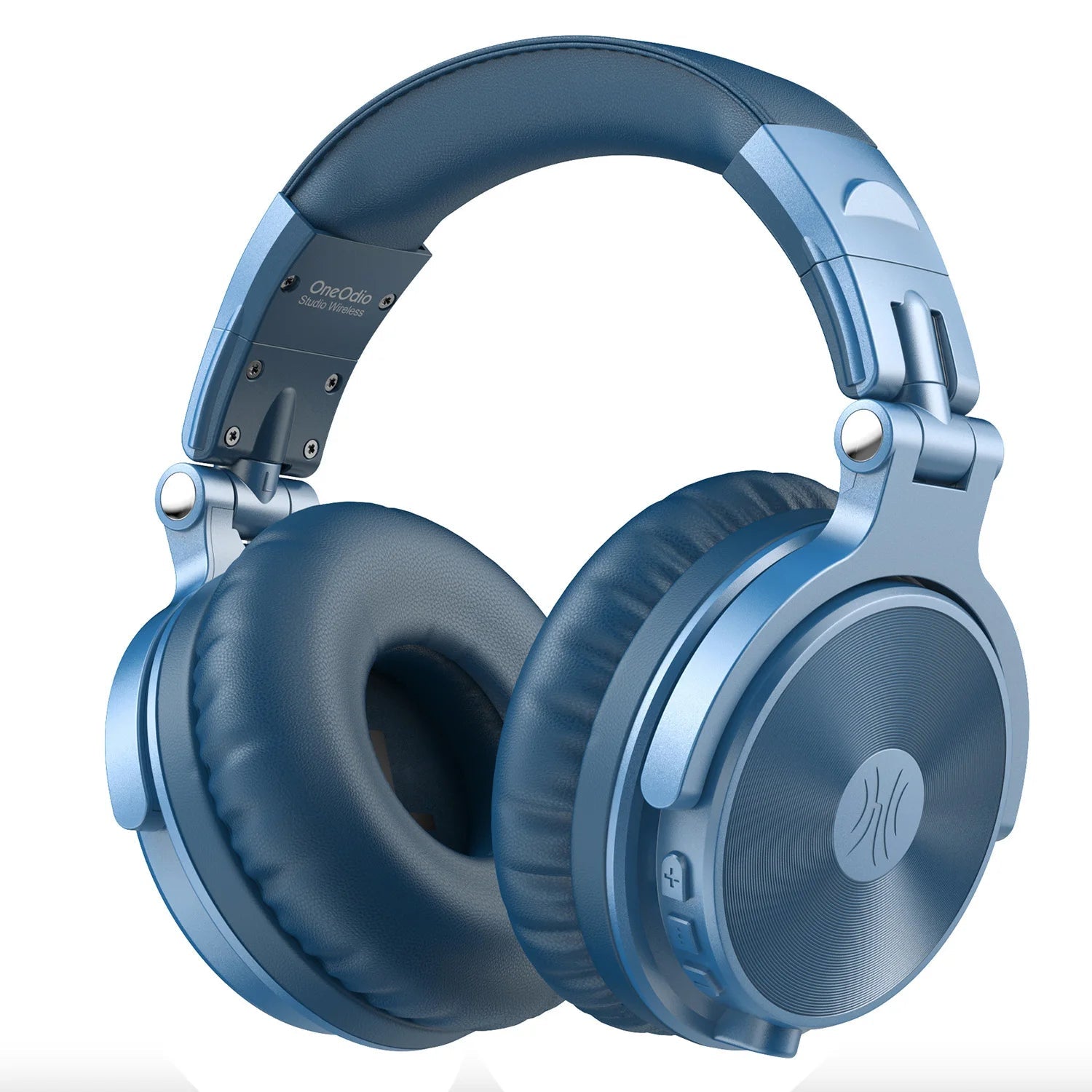 Wireless Bluetooth 5.2 Over-Ear Headphones with Microphone Hi-Res Audio 110 Hour Playtime Foldable
