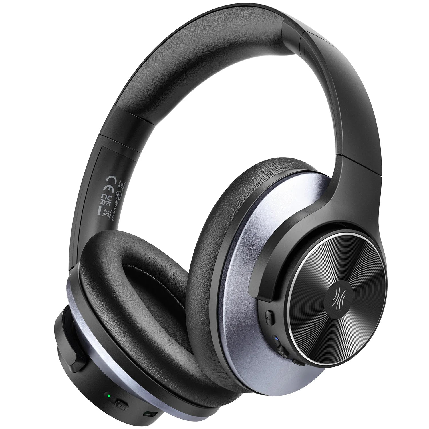 Wireless Over Ear Bluetooth Headphones with Hybrid Active Noise Cancelling and Hi Res Audio