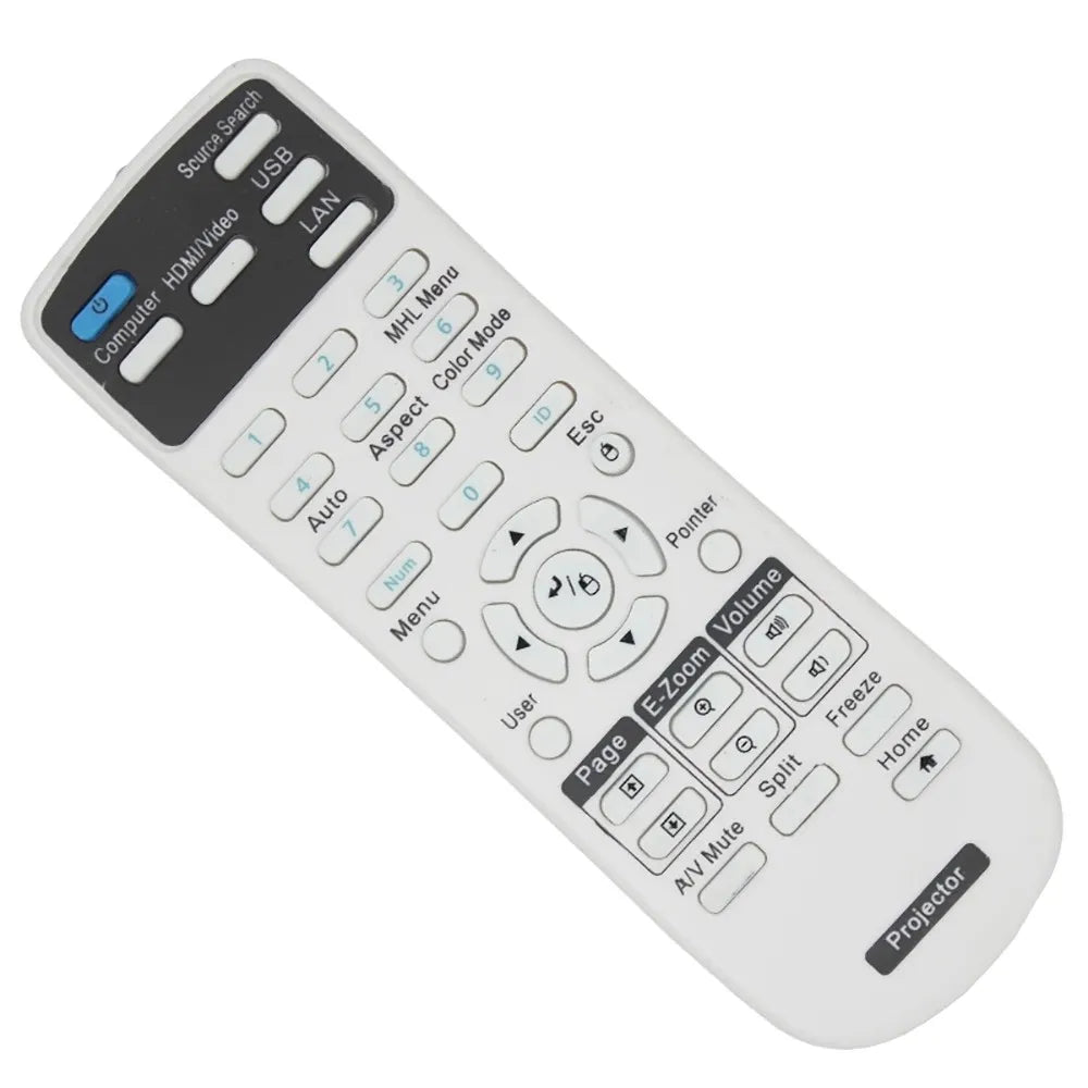 Universal Replacement Remote Control Compatible with Multiple Epson Projectors