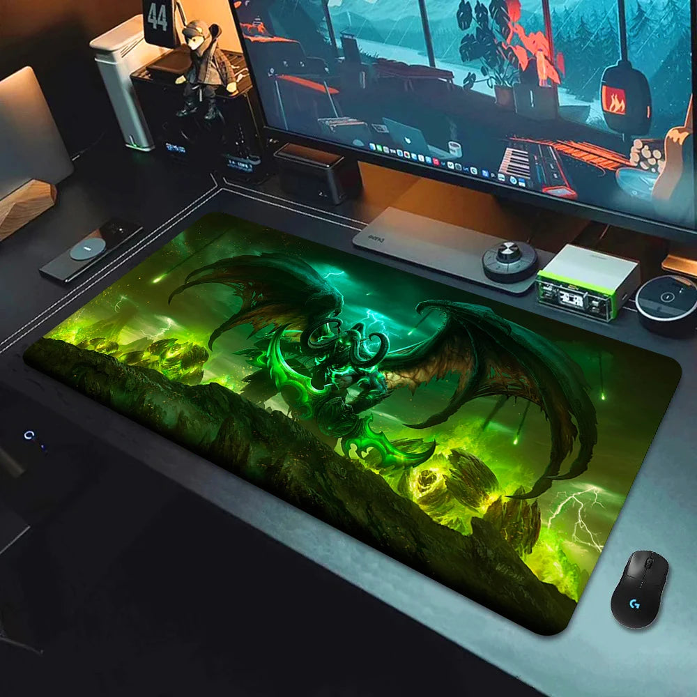 Large Extended Gaming Mouse Pad Non-Slip Rubber Base XXL Computer Desk Mat Multiple Sizes