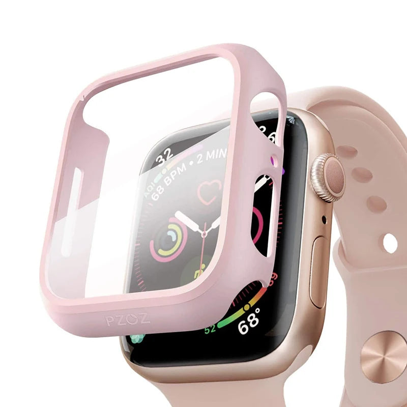 Full Coverage Silicone Protective Case Cover for Apple Watch Series 10 sizes 38-46mm