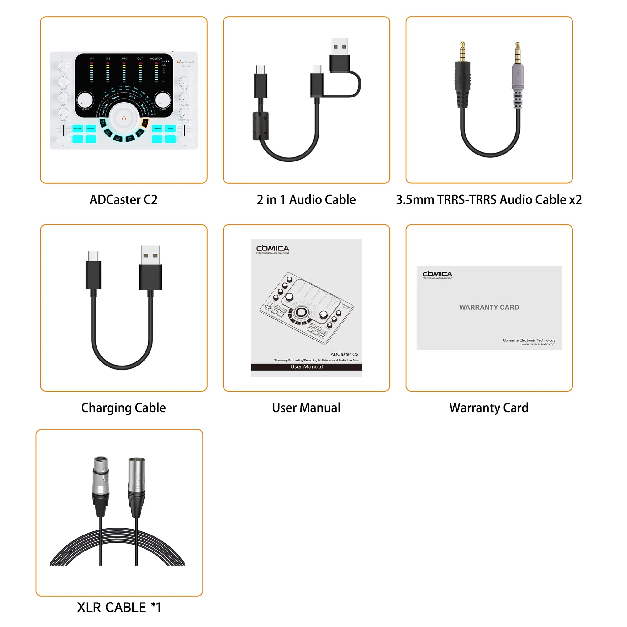 Professional Audio Interface Sound Card and DJ Mixer for Podcasting, Streaming and Recording