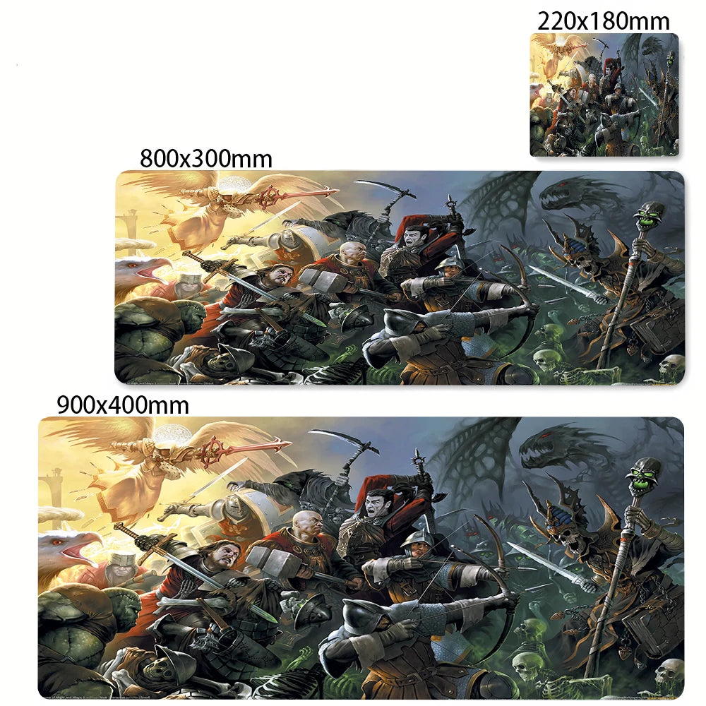 Large Extended Gaming Mouse Pad Desk Mat for Laptops Keyboard Office and Anime Themed Setups