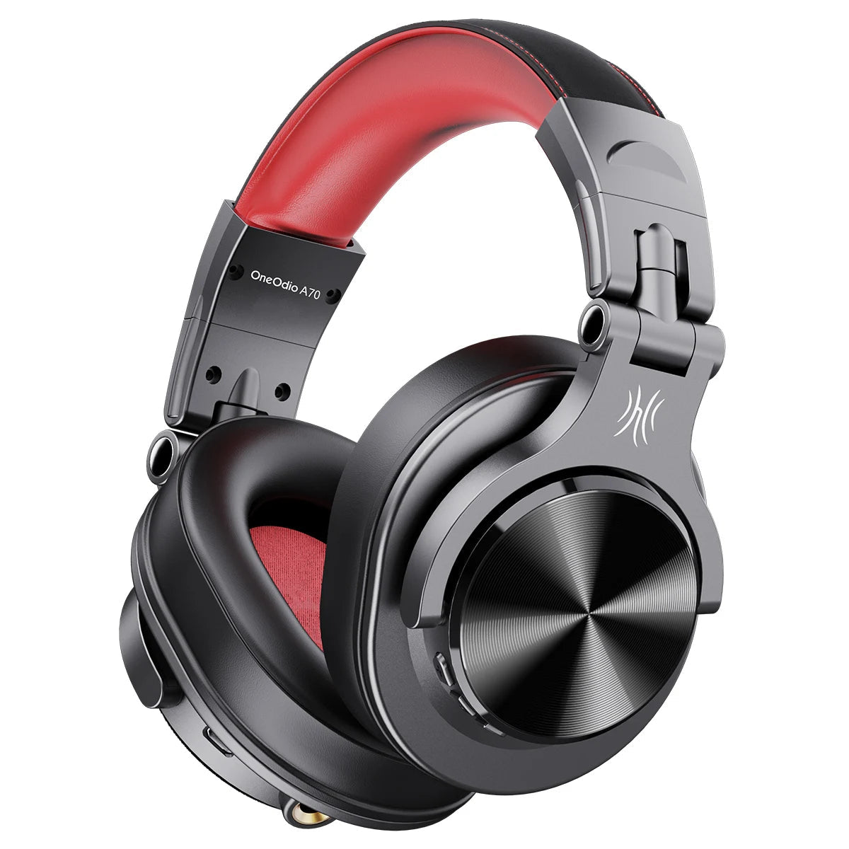 Wireless and Wired Bluetooth 5.2 Over-Ear Studio Headphones with Microphone and 72 Hour Playtime