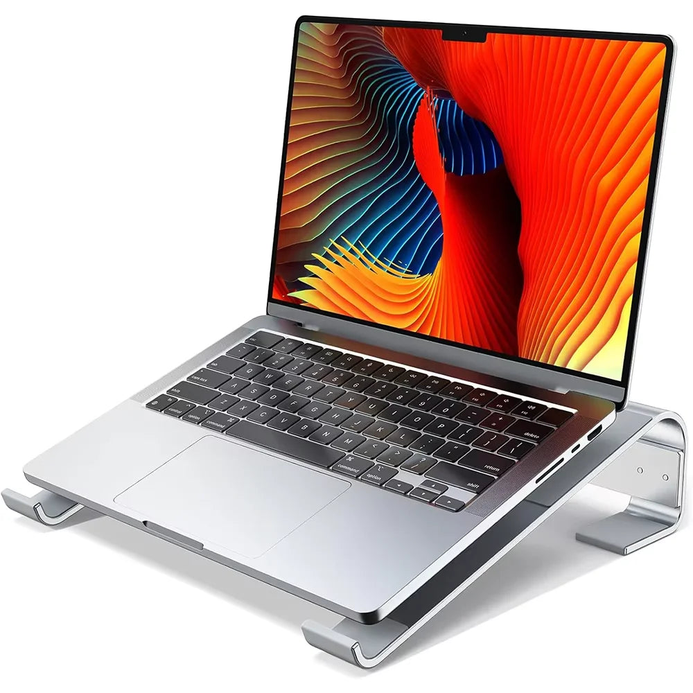 Aluminium Laptop Cooling Stand Riser for Desk and Notebook Computers