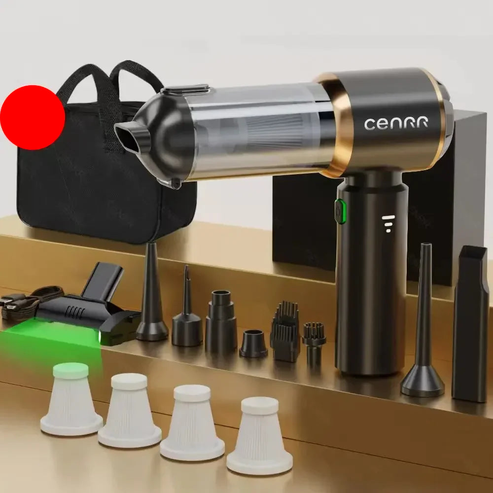 Powerful Mini Cordless Car Vacuum Cleaner Portable Handheld Wireless Cleaner for Home & Vehicle Use