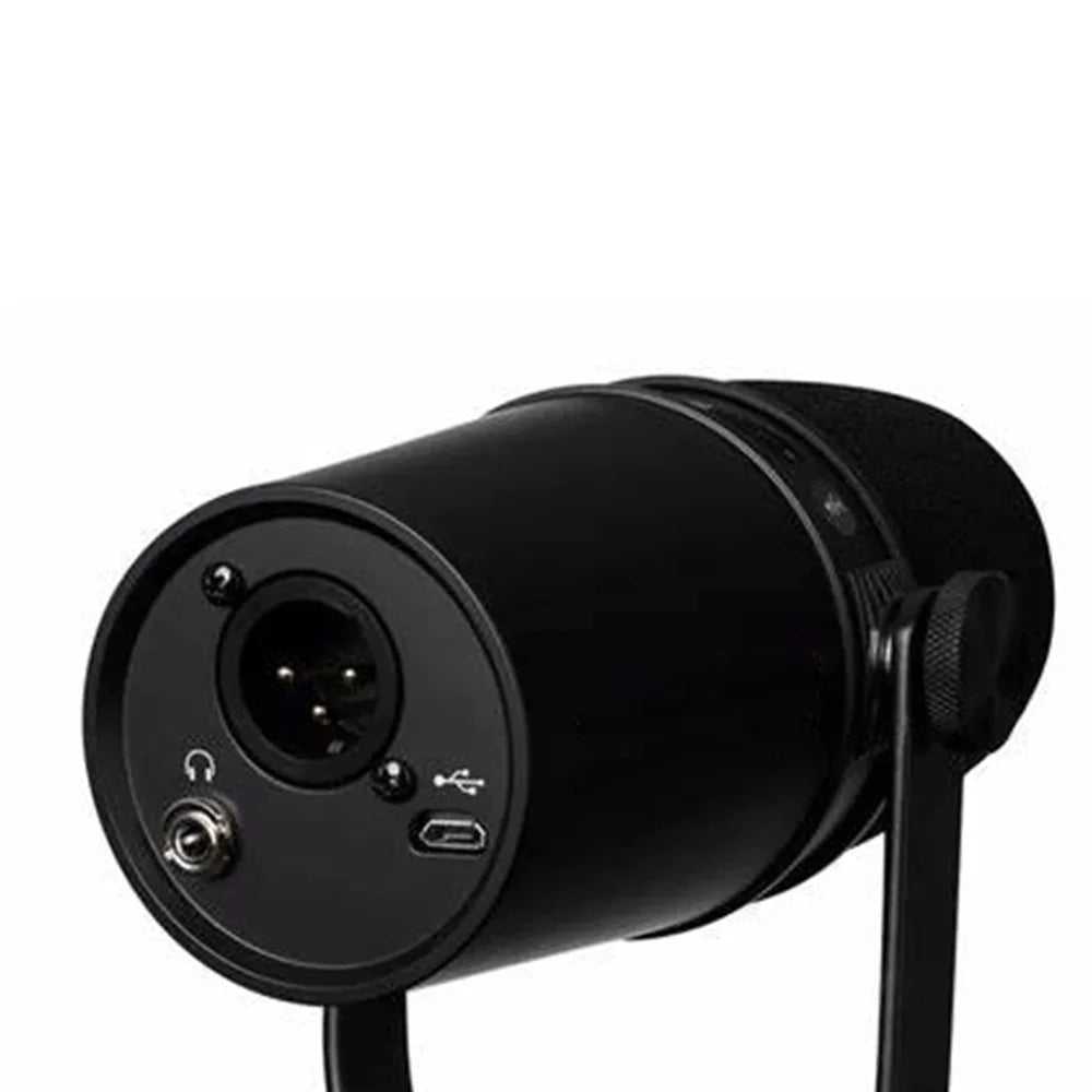 USB XLR Dynamic Podcast Microphone for Recording Streaming and Studio Voice Capture