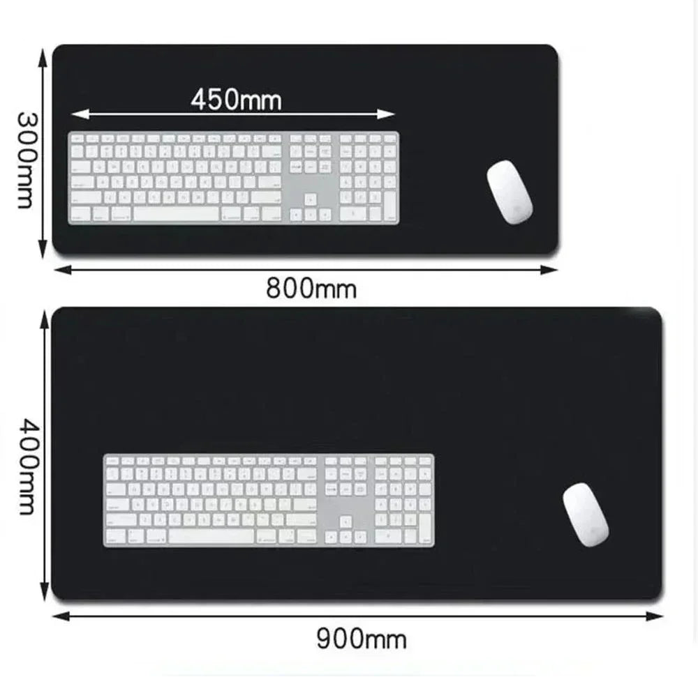 Large Extended Anti-Slip Mouse Pad for Gaming Desk with Durable Stitched Edges and Dragon Design