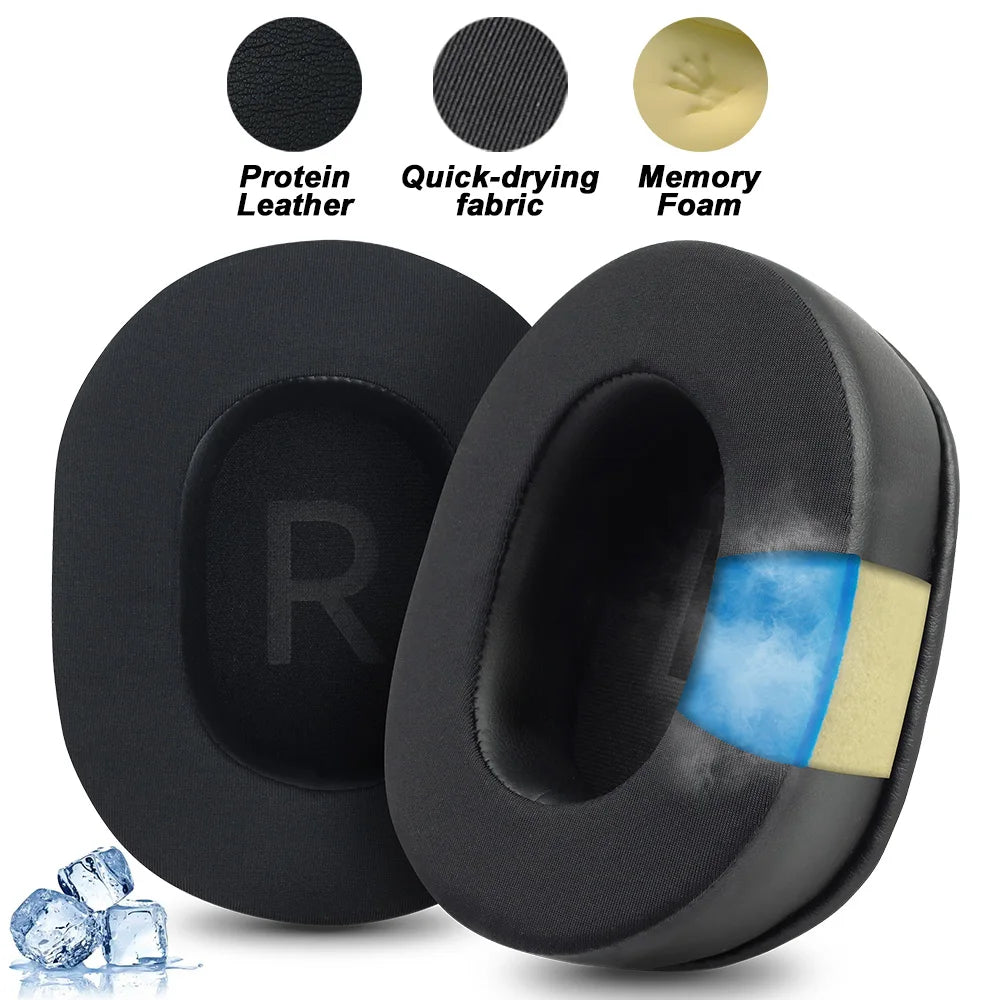 Replacement Ear Pads Compatible with HOCO W45 Headphones Soft Memory Foam Cover Multiple Materials