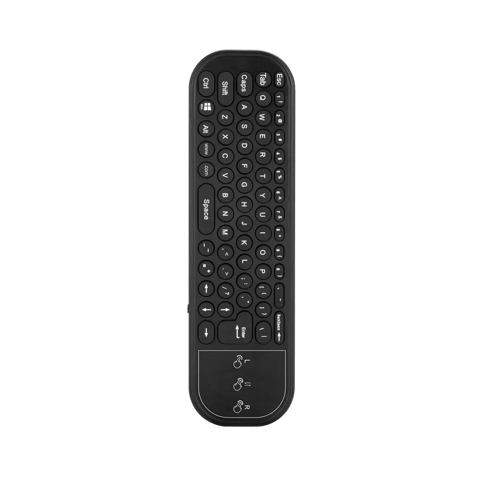 Wireless Dual Mode Air Mouse Voice Remote with Bluetooth and 2.4G for TV Box and Projector