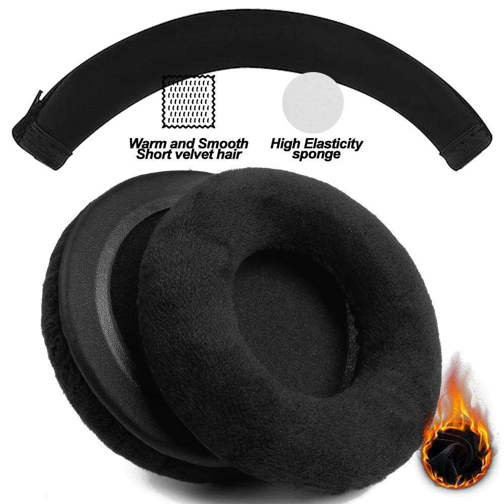 Premium Ear Pads for AKG K-Series Over Ear Headphones Soft Memory Foam Protein Leather or Fabric