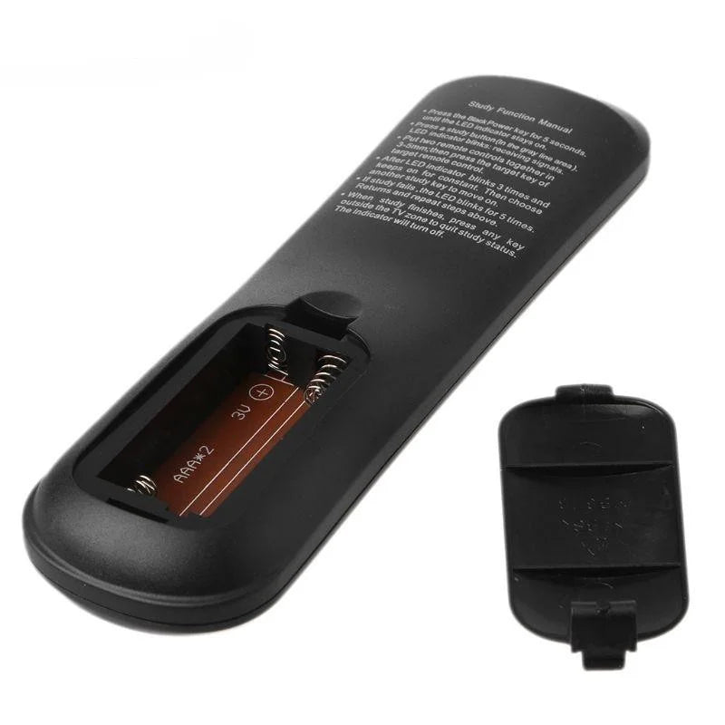 Replacement Remote Control for TV and Smart Set Top Boxes 433MHz Black