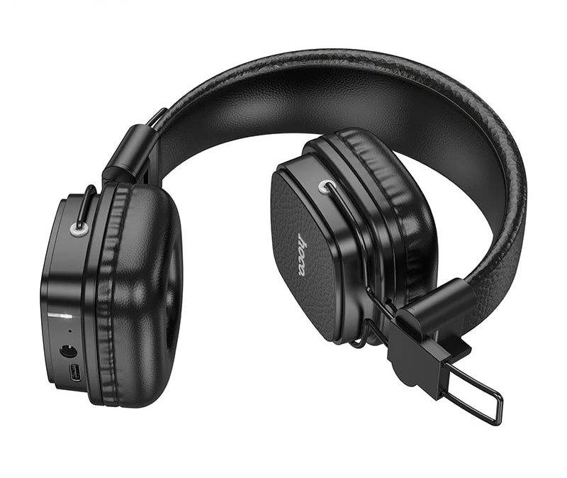 Over-Ear Wireless Bluetooth 5.4 Foldable Stereo Headphones with Microphone AUX Support 28H Playtime