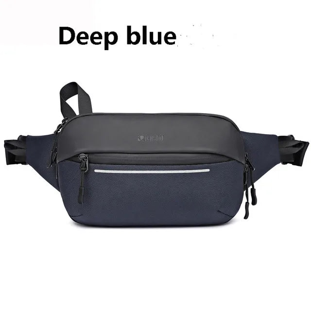 Expandable Water Resistant Crossbody Sling Bag with USB Charging and Anti-Theft for Travel
