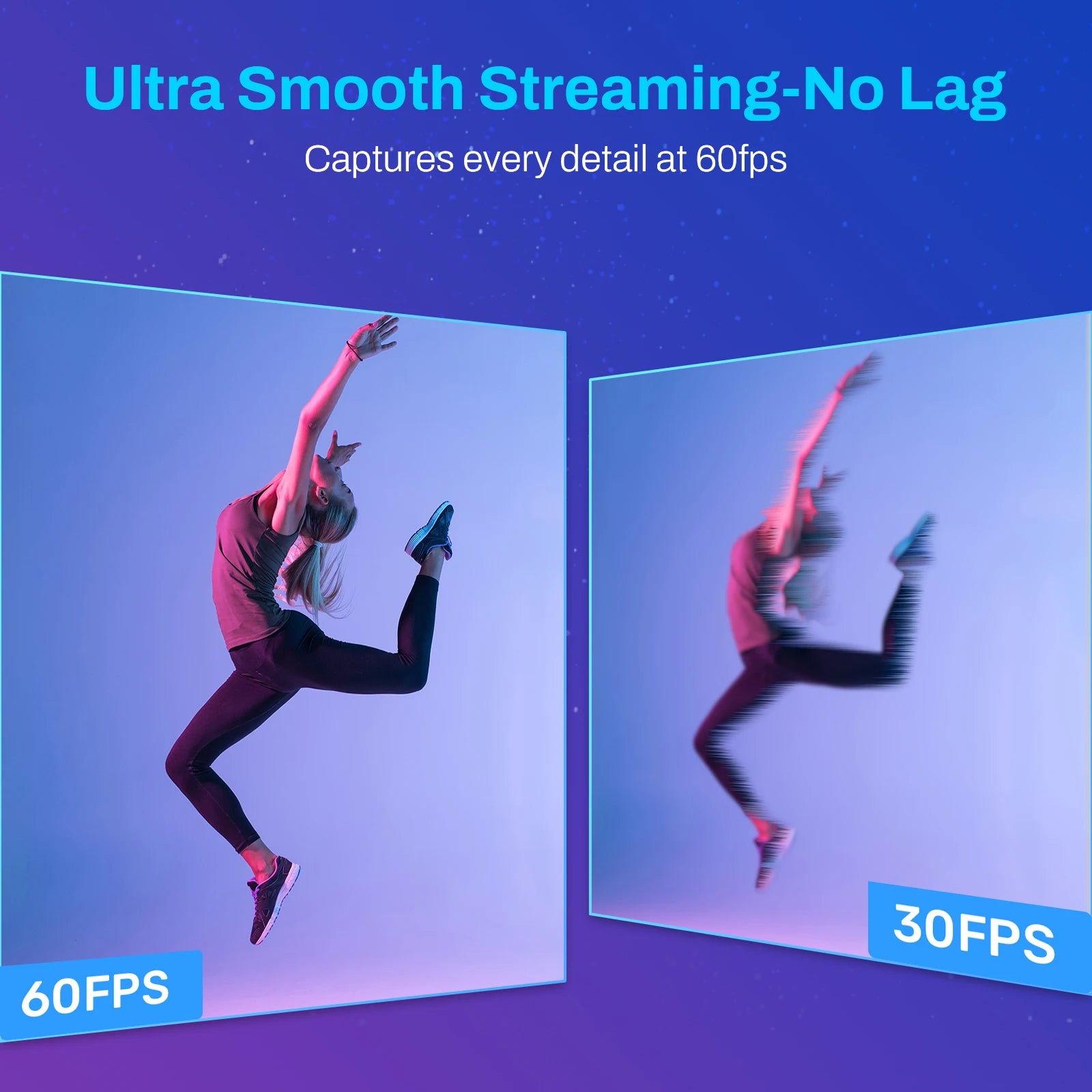 Ultra HD 4K Streaming Webcam with Fast Autofocus, Dual Mics and USB Plug and Play for Live Video