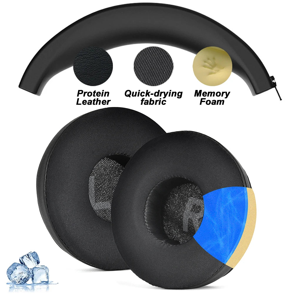 Premium Replacement Ear Pads for Sony Wireless and Wired Headphones Compatible with Multiple Models