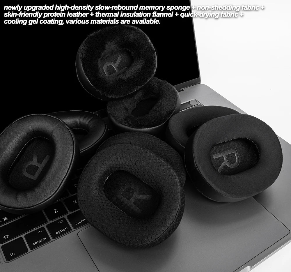 Premium Ear Pads and Headband Cushions for House of Marley Positive Vibration XL Over-Ear Headphones