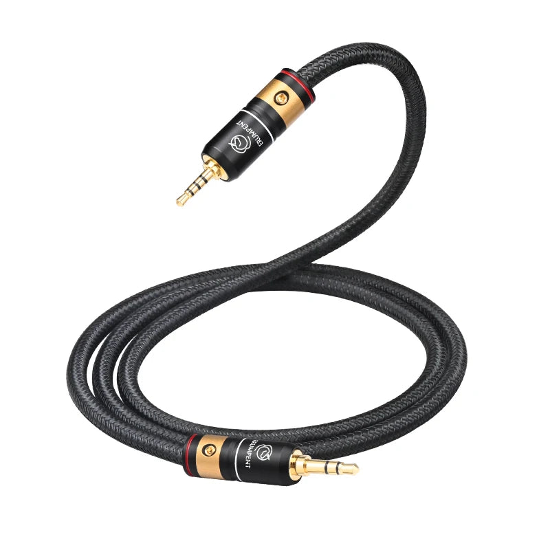 Premium 3.5mm to 2.5mm Stereo Audio Cable for Headphones Speakers and Mobile Devices