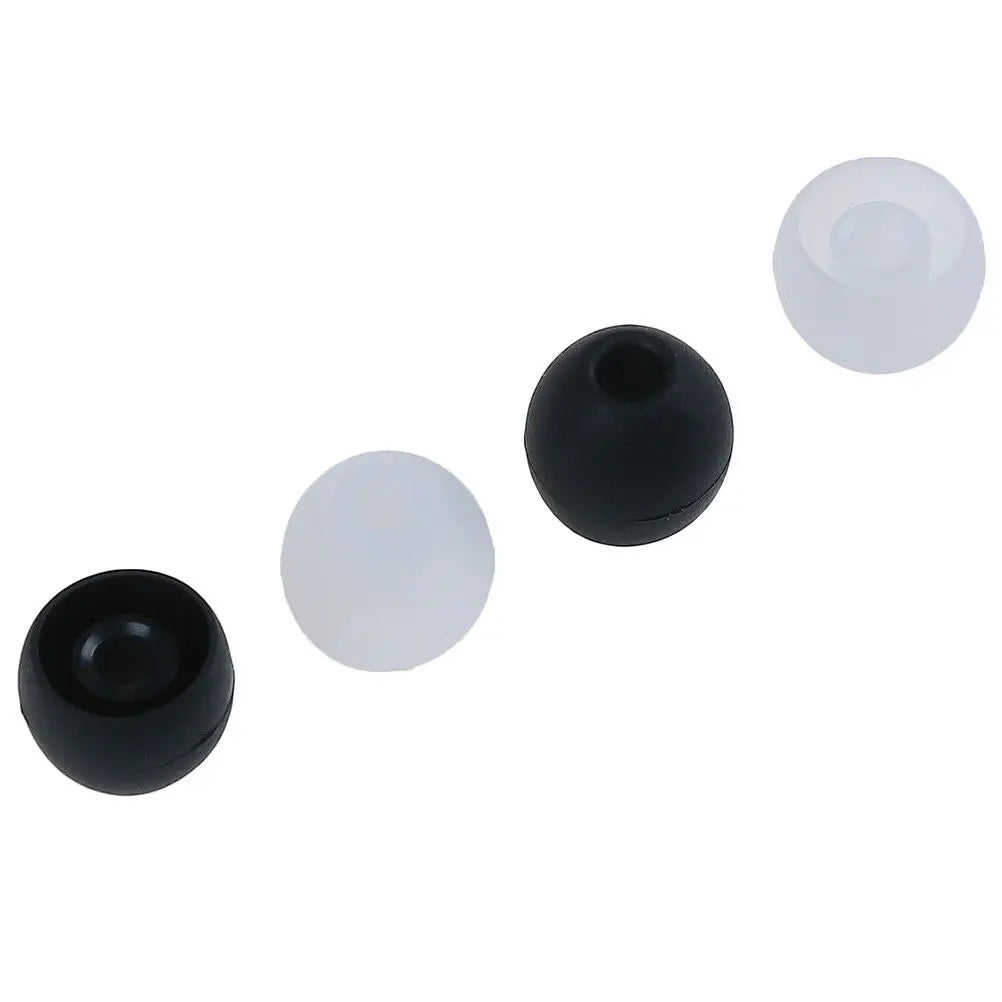Universal Silicone Replacement Earbuds Tips Set with Multiple Sizes for In Ear Headphones