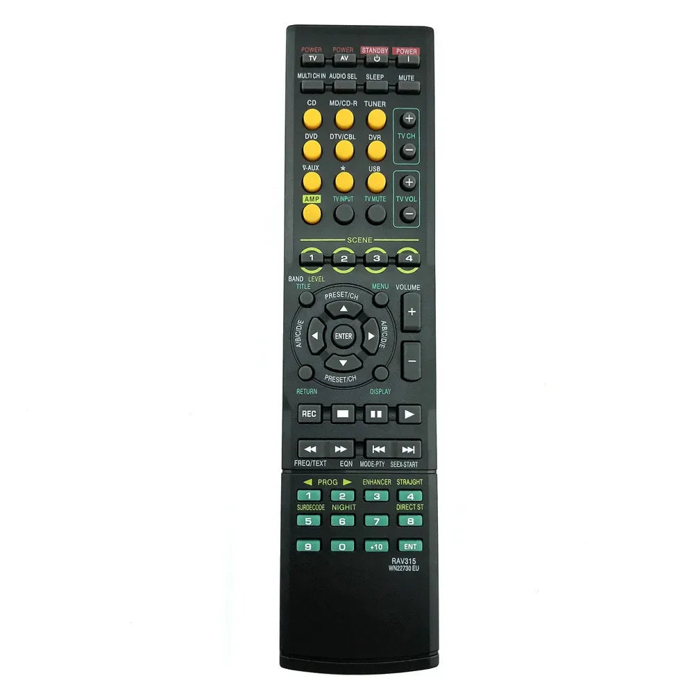 Universal Remote Control Replacement for Home Audio and AV Receiver Systems